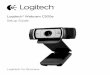 Logitech® Webcam C930e · Logitech for Business Logitech® Webcam C930e Setup Guide 6 7 1 4 3 5 2. Lgih 930 4 English Thank you for buying your C930e! Use this guide to set up and