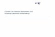 urrent ost Financial Statements 2015 including Openreach ... · Ofcom Statement on T’s urrent ost Financial Statements 2015 ... Document,3 which sets out amongst other things T’s