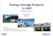 Energy Storage Projects in AEP 2009 Peer Review - Energy...1 EESAT 2009 October 4 -7 Seattle Ali Nourai American Electric Power Chairman, Electricity Storage Association Energy Storage
