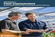 Whitepaper: Plant empowerment - Hortidaily: global … ·  · 2017-05-02Plant empowerment Whitepaper: ... In the Netherlands, an intensive educational program was introduced. 