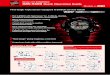 GW-9400 Quick Operation Guide - G-Shock - Mens … Quick Operation Guide Master of G RANGEMAN Measuring the Altitude Measuring Atmospheric Pressure/Temperatures Approximately 3 minutes