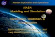 NASA Modeling and Simulation Verification, Validation ... and Simulation Verification, Validation, & Accreditation ... modeling and simulation ... (uncertainty quantification) 