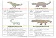 Dinosaur Fact Cards - Teaching Ideas · Spinosaurus Weight 4,000 kilograms Size 18m long and 5m high Habitat North Africa Swamps Diet Carnivorous Ate ﬁsh and maybe other dinosaurs