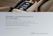 Mobile communication for Europe - DIKautodikauto.com/wp-content/uploads/2013/03/MobileCommunicationForCar… · Mobile communication for Europe Overview – Passenger Cars Genuine