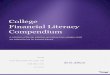 Financial Literacy Compendium: Ideas and Advice from ... · Financial Literacy Compendium ... financial literacy at the time, ... Trading Program. During the program, 