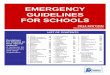 EMERGENCY GUIDELINES FOR SCHOOLS - … Health/School Health/Documents/All...Pennsylvania Emergency Medical Services for Children ~ 2014 4 In an emergency, refer first to the guideline