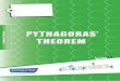 PYTHAGORAS’ THEOREM Pythagoras’ Theorem {, ## # = = = += + =-= - = ` ` {,-2 ’ M ’ M A * A *,,-Y-+ * ", 