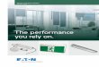 The performance you rely on. - Ellisco · The performance you rely on. Menvier emergency lighting ... Eaton is a global leader with expertise in: ... Emergency lighting test switches