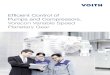 Efficient Control of Pumps and Compressors. Vorecon ... - Voith … · Pumps and Compressors. Vorecon Variable Speed Planetary Gear. Voith sets standards in the energy, ... torque