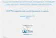 CASTRA capacity and current projects in space · Unmanned aircraft systems Concept, design, prototiping, production