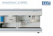 AutoChem II 2920 - Micromeritics · AUTOCHEM II 2920 A Catalyst ... This prevents condensation in the ... destructive gases and reduce the likelihood of fila- ment oxidation