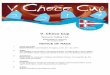 V. Choco Cup Spartacus Sailing Club - Optimist · V. Choco Cup Spartacus Sailing Club Balatonföldvár, Hungary 20–22 June 2014 NOTICE OF RACE 1. Place and Date Balatonföldvár,