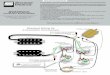 Wiring Diagram for All Seymour Duncan Humbucker … Red White Green & bare To ground If your guitar has volume controls for each pickup---this wire connects to the volume pot. If your