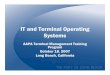 IT and Terminal Operating Systems - Results Directaapa.files.cms-plus.com/SeminarPresentations/07TERMINAL_Albrecht... · IT and Terminal Operating Systems AAPA Terminal Management