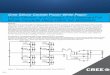Cree Power White Paper: Highly Efficient, and Compact … Silicon Carbide Power White Paper: Highly Efficient, and Compact ZVS Resonant Full Bridge Converter Using 1200V SiC MOSFETs