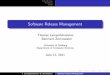 Software Release Management - softwareresearch.netsoftwareresearch.net/fileadmin/src/docs/teaching/SS11/SaI/Zech... · Introduction Problems Tools Software Release Management Thomas