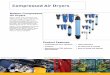 Nitrogen Generation Systems Compressed Air Dryers Compressed Air Drye… · Nitrogen Generation Systems ... OHA Compressed Air Dryers ... Regeneration Flow @ 0.25 0.5 1.5 2.7 4.5