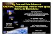 California Institute of Technology NASA/JPL: Methodology Transfer From Space ... · California Institute of Technology Big Data and Data Science at NASA/JPL: Methodology Transfer