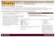 Undergraduate Degree Planner - CEProfs · howdy.tamu.edu Undergraduate Degree Planner Student Guide Entry-Level Program Example If you have been admitted to a program which requires