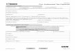 Pre- Authorized Tax Payment - City of Toronto of FI Officer: FI Officer Phone Number: Application Pre- Authorized Tax Payment Personal information on this form is collected under the