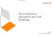 Reconsideration, Adjustment and Void Workshop - New … ·  · 2017-12-29•  REGISTERS AND SUPPLEMENTS: • . Transaction …