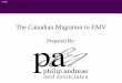 The Canadian Migration to EMVemv-usa.com/emv-docs/emv-canadian-migration.pdf ·  · 2018-03-04Frequent Flyer VIP - Security Passport Drivers License Corporate ID National ID Photo