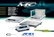 Mass Comparators MC · ISO 9000 CERTIFIED  MC-10K MC-100KS MC-6100 MC series Mass Comparators MC-1000 1100 g × 0.0001 g MC-6100 6100 g …