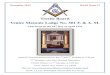 Trestle Board Venice Masonic Lodge No. 301 F. & A. M. · Trestle Board Venice Masonic Lodge No. 301 F. ... Keep all our sick and distress breth- ... great tune-up for your traditional
