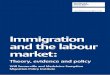 Immigration and the labour market - Migration Policy … and Human Rights Commission • Immigration and the labour market Immigration and the labour market: Theory, evidence and policy