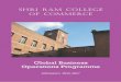 shri ram college of commerce - SRCC€¦ · Chairman’s Message The Global Business Operations (GBO) programme provides post-graduate students learning and exposure to succeed in