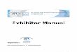 Exhibitor Manual - APAO 20182018.apaophth.org/wp...Exhibitor_Manual_27OCT2017.pdf · - 2 - APAO 2018 Exhibitor Manual Welcome Letter 1 Contents 2 - 5 Order Forms Checklist 6 Exhibition