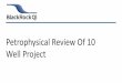 Petrophysical Review Of 10 Well Projectblackrockqi.com/wp-content/uploads/2016/09/Petrophysics-2.pdf · Introduction This report represents the results of the evaluation of log (aided