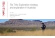 Rio Tinto Exploration strategy and exploration in Australia€¦ ·  · 2015-08-03Ian Ledlie Exploration Director – Australia-Asia Region Diggers and Dealers 2015 3 August 2015