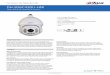 DH-SD6C430U-HNI - seguridadseat.comseguridadseat.com/.../Camara-Domo-IP-PTZ-4...HNI.pdf · Pro Series | DH-SD6C430U-HNI Technical Specification Camera Image Sensor 1/3” CMOS Effective