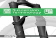 Suspension Terminology - SRAM · Suspension Terminology. Table of Contents A ... Jounce bottom out bumper A progressive spring that prevents the suspension from bottoming out and