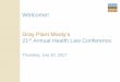 st Annual Health Law Conference - Gray Plant Mooty€¢ Extended the statute of limitations period during which ... No. 08-cv-1194, ... insurers had no obligation to pay inflated