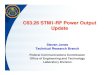 C63.26 STM1-RF Power Output Update STM1... · April 2010 TCB Workshop 3 Objective The objective of STM-1 is to document standard test procedures for measuring the fundamental emission