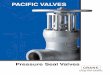 Pressure Seal Valves - Flow and Controlflowandcontrol.com/wp-content/uploads/2010/09/Pressure-Seal-Check...Pressure Seal Valves 1. Check valves are suited for moderately high velocity