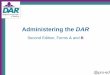 Administering the DAR - dar-tts.com DAR v2.pdf · Materials and Equipment. The following should be available for a . DAR. administration: A quiet room, free of distractions For young