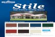 Stile Brochure 2-22-16 - bestbuymetals.com · (800) 728-4010 bestbuymetals.com Slope The minimum recommended slope for Stile roof panel is 3:12. Substructure The recommended substrate