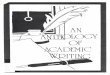 The Anthology of Harper Academic Writingdept.harpercollege.edu/english/documents/Anthology1989.pdfTHE ANTHOLOGY OF HARPER ACADEMIC WRITING (Issue I) J The English Department of William