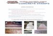 GENERAL INFORMATION - Advanced Surfaces, Inc. Catalog/PAGE 88 - CONCRETE...GENERAL INFORMATION When ordering stamps for a par cularjob, a good rule of thumb is to order enough stamps