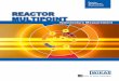 Reactor Multipoint Brochure - Engineered Products, LLC · The Cased multipoint design utilizes an external protection tube that protects the sensors from the process. ... 11 Reactor