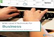 BTEC Level 2 Technicals for Business - Pearson … Technicals... · We’ve designed BTEC Level 2 Technicals for Business so your learners ... creating a BTEC Level 2 Technical Certificate