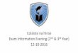 Coláiste na hInse Exam Information Evening (2 & 3 Year) 12 ...colaistenahinse.ie/images/pdfs/20162017/ExamInfoSecondThirdYears... · •EirQuest is a psychometric test 3rd year daltaí