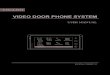 VIDEO DOOR PHONE SYSTEM - SAMBO HELLASsambo.gr/downloadfile/dt27sd_td7_en.pdf · ENGLISH VIDEO DOOR PHONE SYSTEM USER MANUAL DT-ENG-27SDTD7-V1 Manual Monitor Monitor Memory Playback