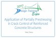 Application of Partially Prestressing in Crack Control of ... · Application of Partially Prestressing in Crack Control of Reinforced ... accepted limited tension stress in prestressed