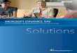 Product Capabilities and Business Ready Licensing … · MICROSOFT DYNAMICS ® NAV Product Capabilities and Business Ready Licensing Granule Guide Solutions