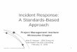 Incident Response: A Standards-Based Approachmydlc.com/pmi-mn/PRES/2005D0217.pdfIncident Response: A Standards-Based Approach Project Management Institute Minnesota Chapter John B