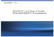 The ENTROPY Procedure - SAS Technical Support | SAS … ·  · 2014-08-05SAS/ETS® 13.2 User’s Guide The ENTROPY Procedure. This document is an individual chapter from SAS/ETS®